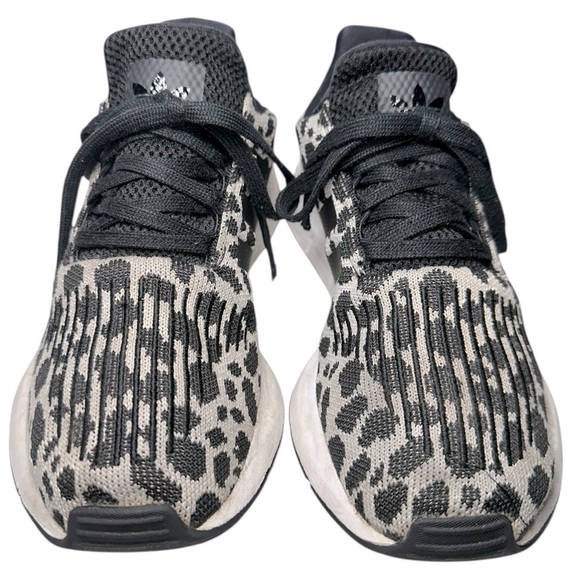 Adidas Women’s Size 7 Leopard Animal Print Swift Running Shoes Sneakers - Picture 4 of 9